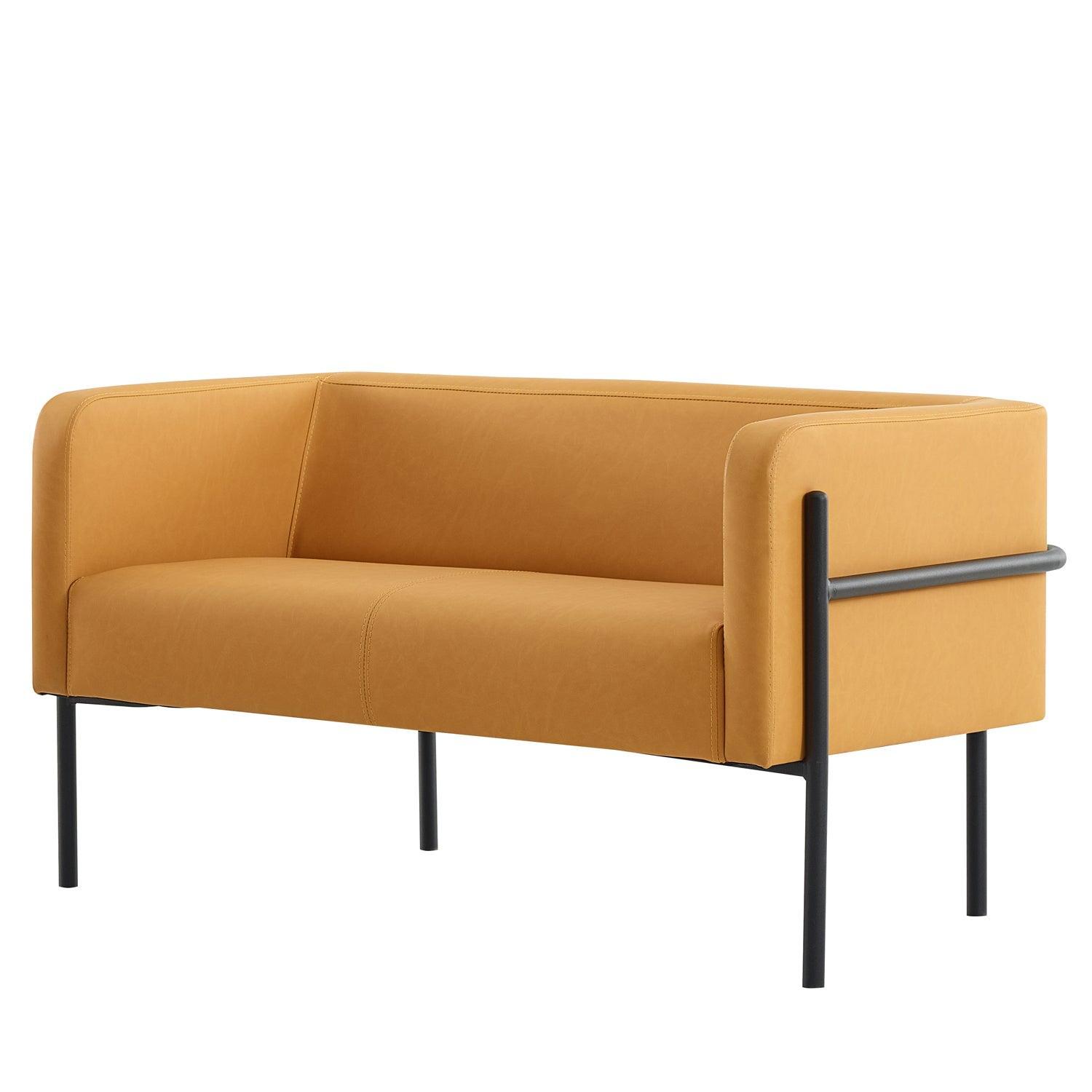 Box Ofis İkili Kanepesi Sarı - Online Ofisİkili KoltukOnline Ofis®