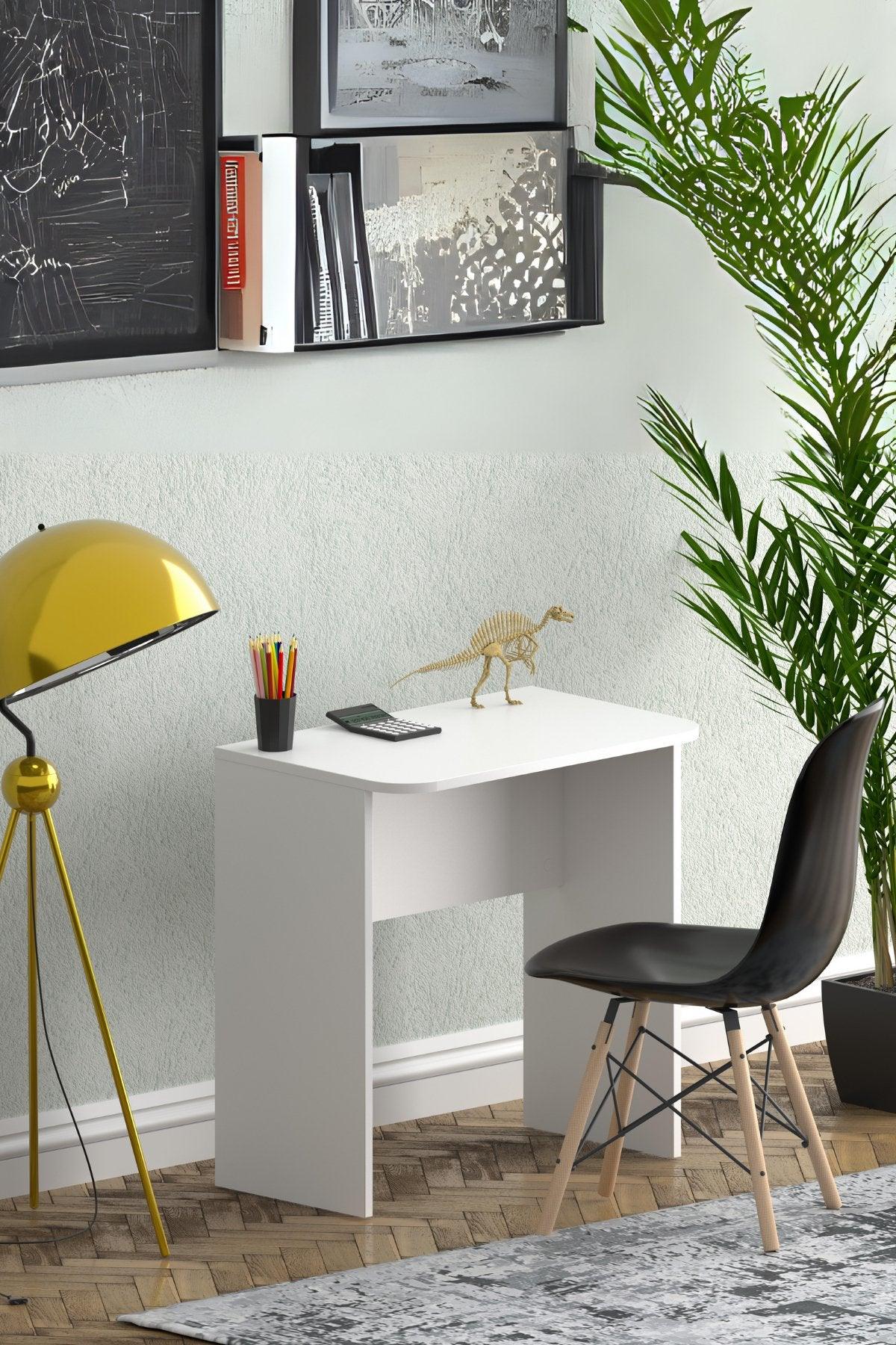 Deko Çalışma Masası Beyaz, Öğrenci Masası 72X45X73 - Online OfisÇalışma MasasıOnline Ofis®