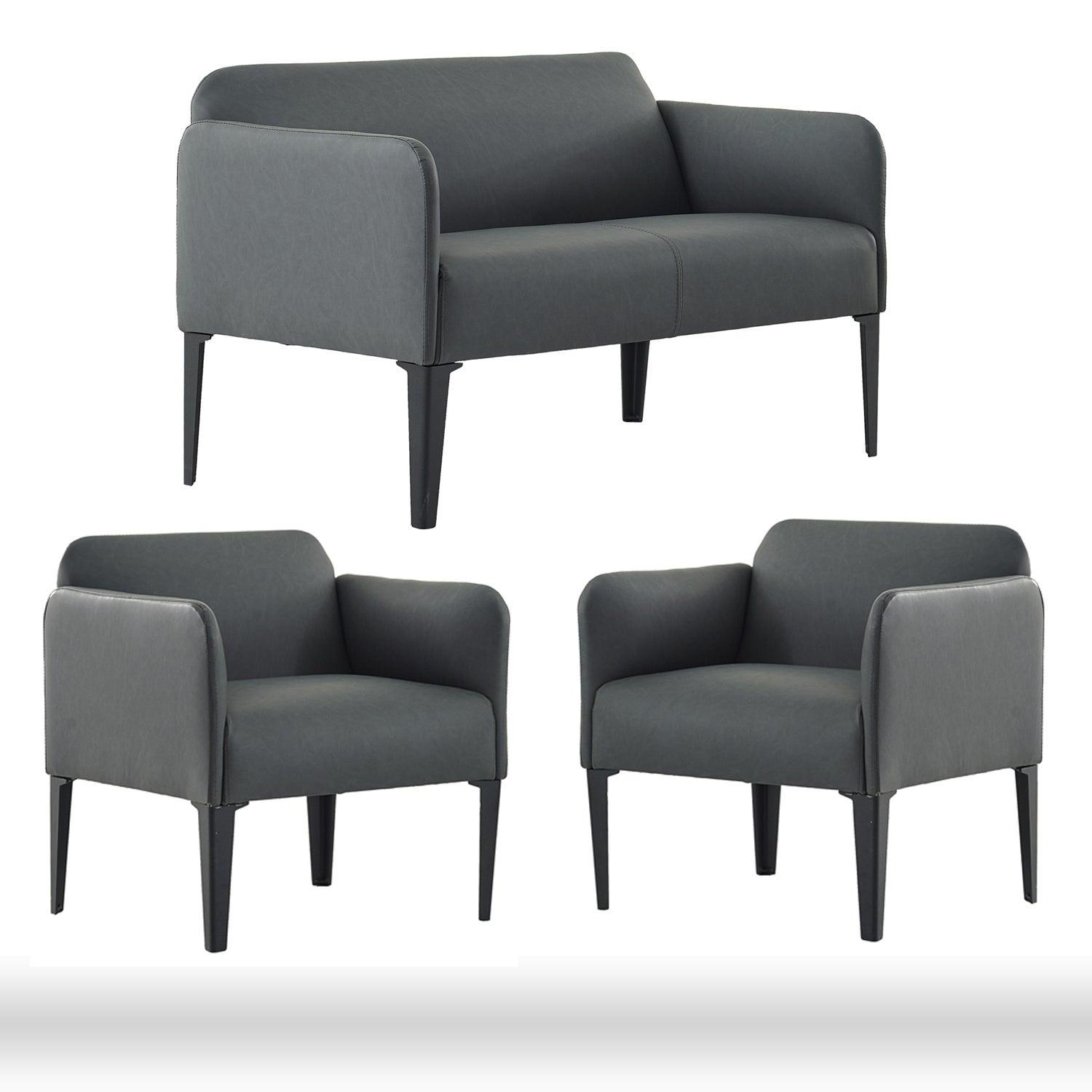 Lean Ofis Oturma Grubu 2+1+1 - Online OfisOturma Grubu SetOnline Ofis®