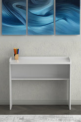 Nuka Çalışma Masası Beyaz 90X45X77 - Online OfisÇalışma MasasıOnline Ofis®