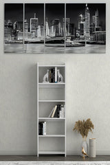 Nuka Çalışma Masası Seti Beyaz, Kitaplık, Duvar Rafı, Masa, Öğrenci Masası - Online OfisÇalışma MasasıOnline Ofis®