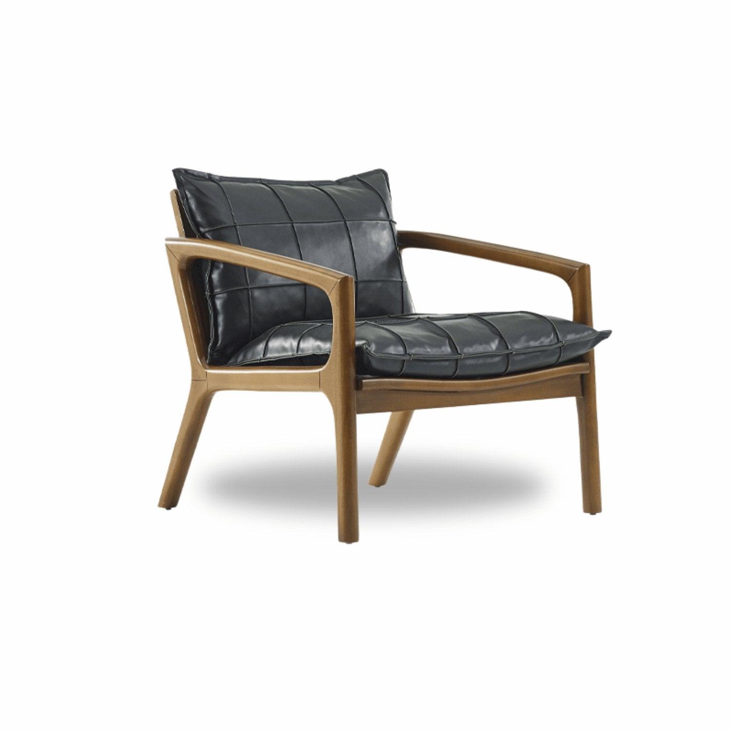 Timber Tekli Ahşap Berjer Masif Meşe - Online OfisTekli BerjerOnline Ofis®