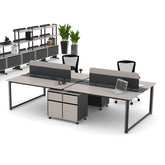 Zelve Ofis Dörtlü İş İstasyonu - Online OfisOperasyonel SistemlerOnline Ofis®