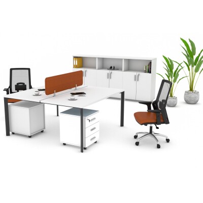 Penta 120 WS Ofis İkili İş İstasyonu-Beyaz - 5
