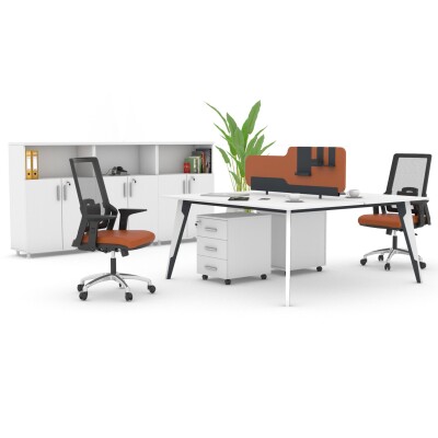 Solo Beyaz 120 WS Ofis İkili İş İstasyonu - 3